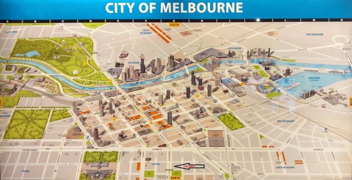 Melbourne քարտեզ խանութ