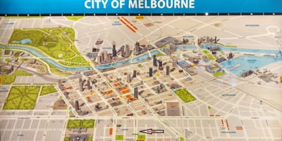Melbourne քարտեզ խանութ